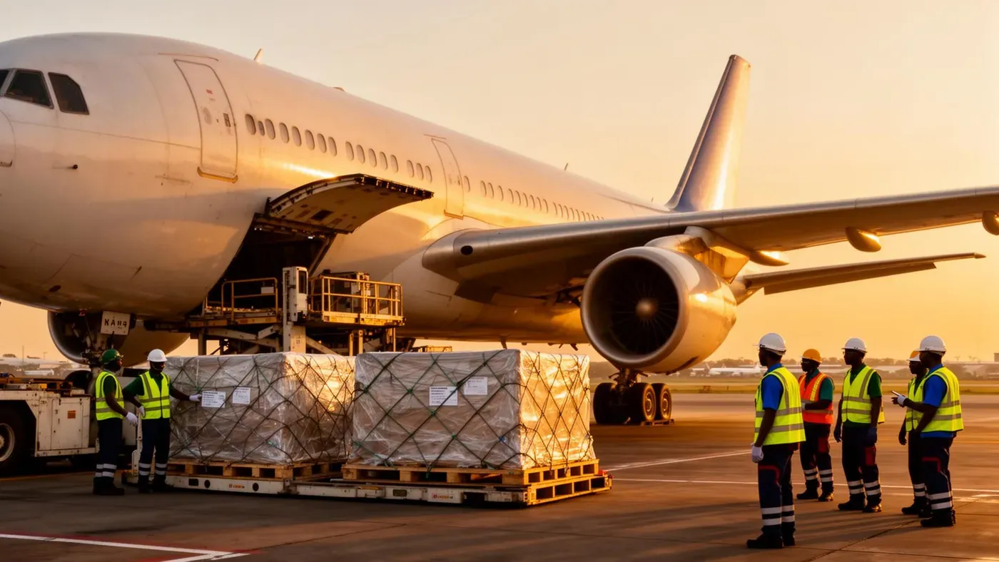 Small package air shipping from USA to Kenya with Titan Impex